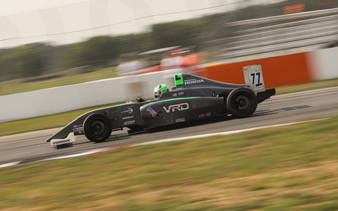 Jason Alder Shows Pace Driving from Last to a Top-Ten Result in Race Three